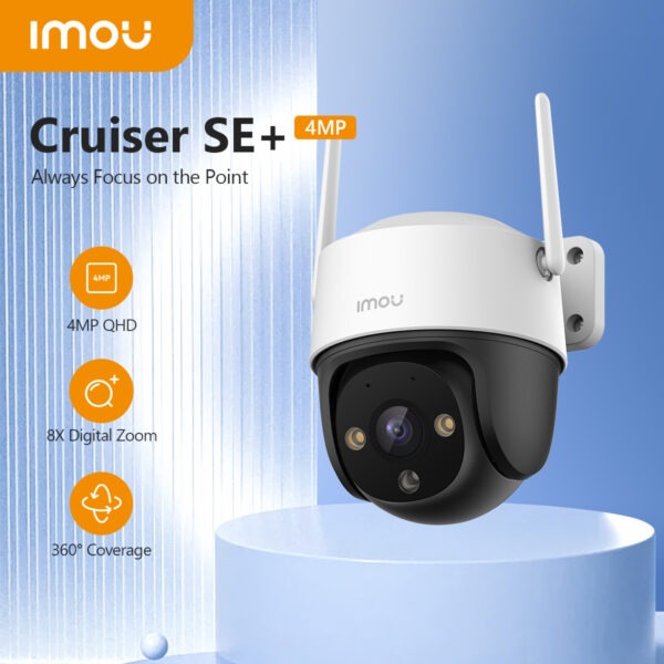 IMOU Cruiser SE+ 4MP Outdoor Full-Color WiFi Camera Two-way Talk