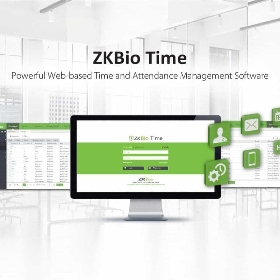 🕒 ZKBioTime 9.6 – Time Attendance & Access Control Software