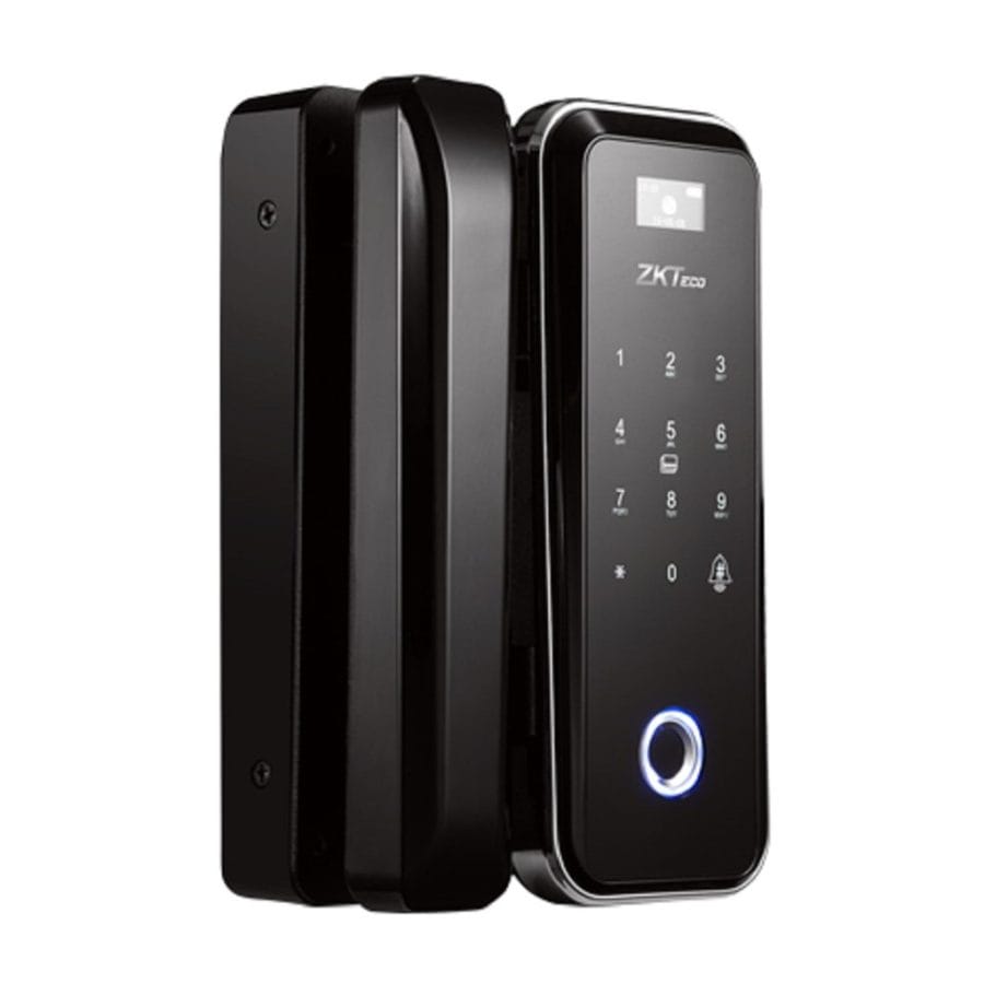 ZKTeco GL300 Fingerprint Glass Door Smart Lock