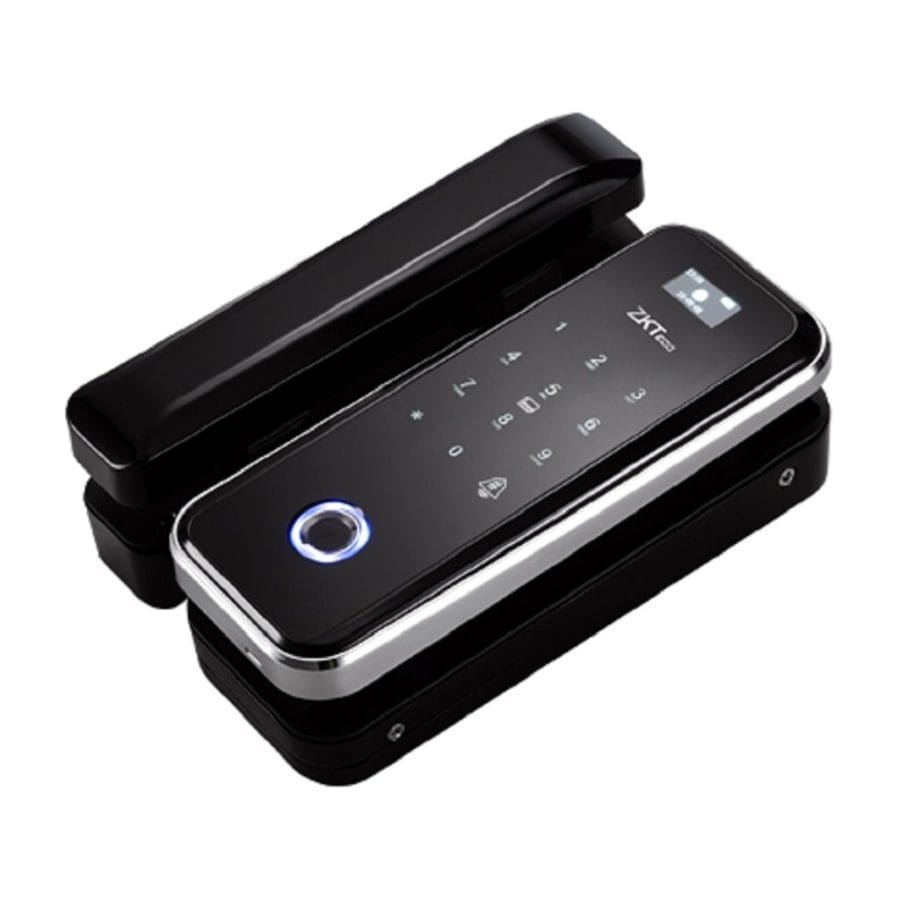 ZKTeco GL300 Fingerprint Glass Door Smart Lock