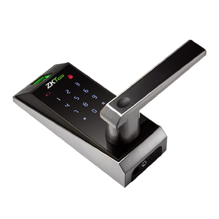 ZKTeco AL20B Smart Lock – Fingerprint, Keypad, RFID & Bluetooth Mobile App Control​