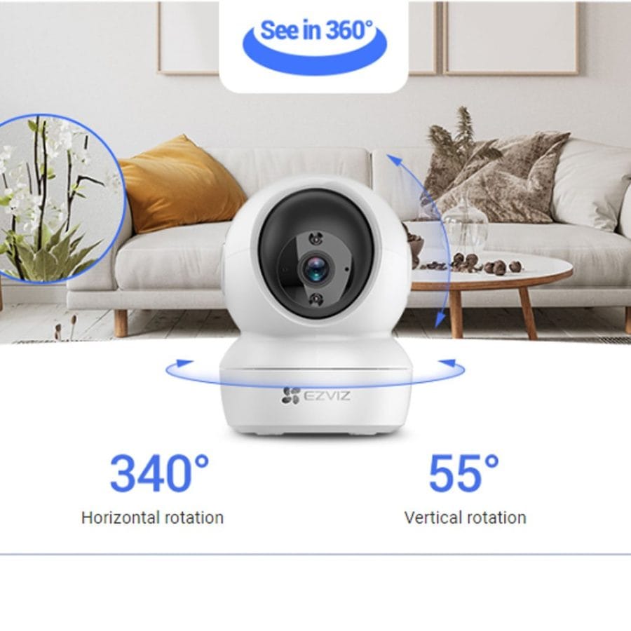 Ezviz H6c Pan & Tilt Smart Home Camera