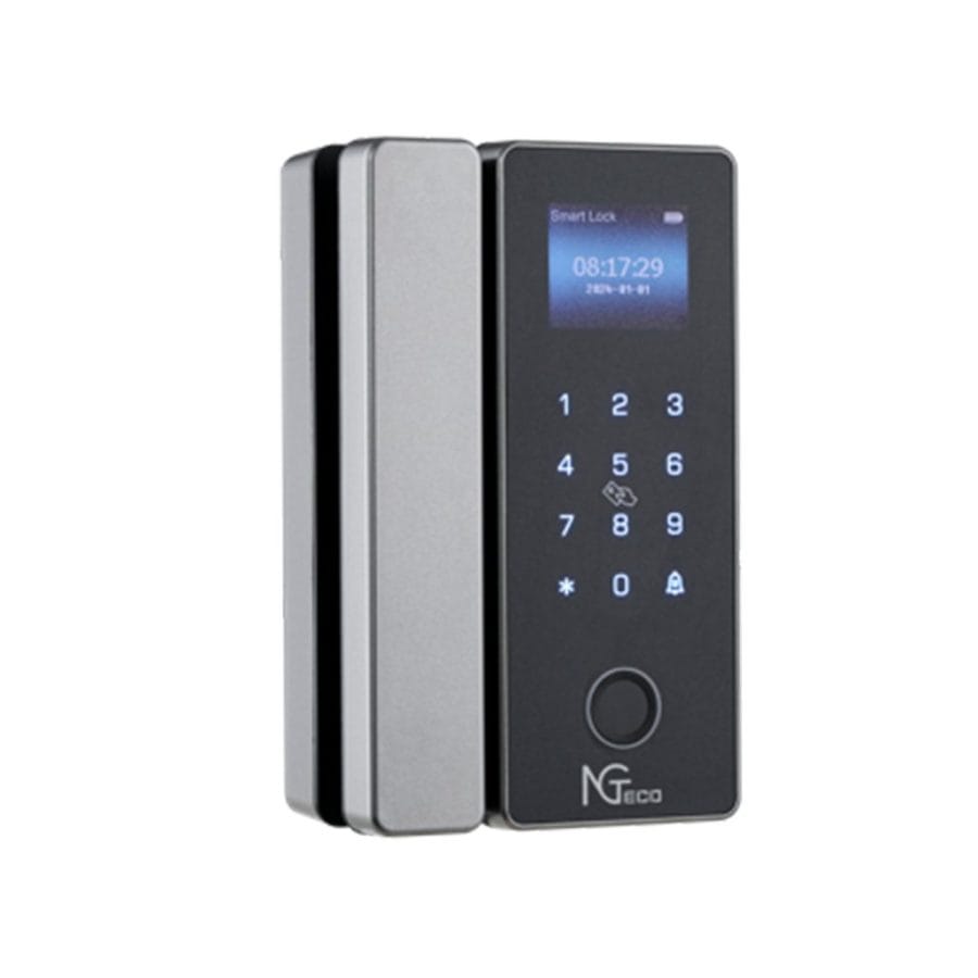 NGTeco SL04-GL40N No-Drill Glass Door Lock