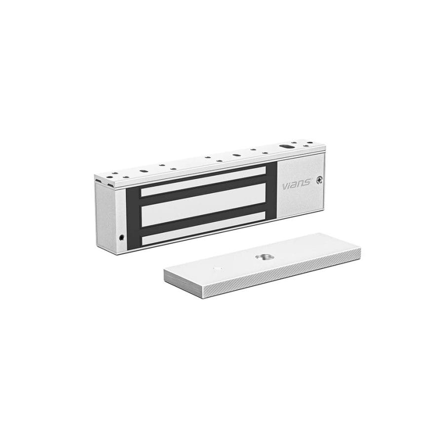 Vians VI-500ADS 500KG Single Door EM Lock with LED Door Sensor