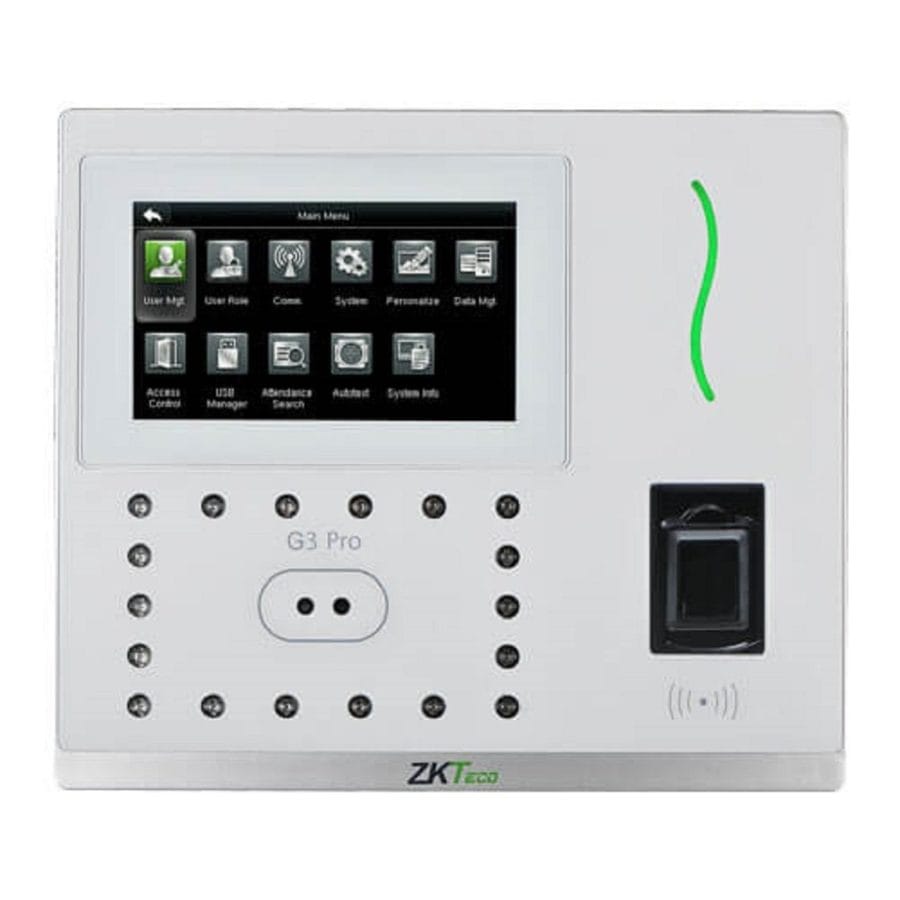 ZKTeco G3 Pro Facial Recognition Terminal